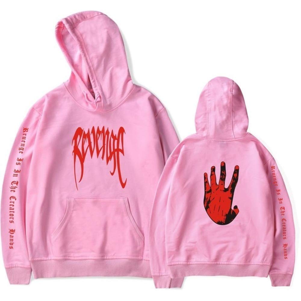 HOSD Revenge Hoodies Men/Women Sweatshirts Rapper Hip Hop Hooded Pullover Sweatershirts Male/Women Clothes Hoodie Men A-6232-WY02-6 XXS