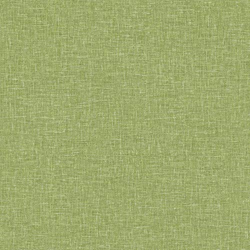 Arthouse Moss Green Textured Linen Wallpaper - Subtle Sheen Bounces Light Back Into The Room - Designed to Look Like Fabric - Feature Wall or All Over - Great Wallpaper Choice for Any Room - 676008