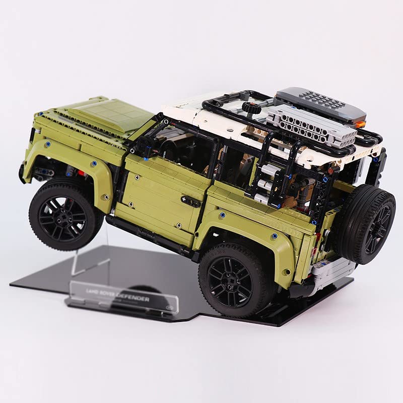 FYHCY Standard kompatibel mit Lego 42110 Defender SUV, 5 mm Acrylständer kompatibel mit Lego 42110 (kein Modellsatz…