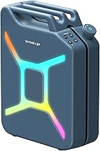 ULTIMEA Go PartyBox Wireless 300W Portable Speaker with Bass Enhancement, RGB Lighting, Stereo TWS Audio, Auracast, Microphone/Guitar Input, APP, Bluetooth, Blue