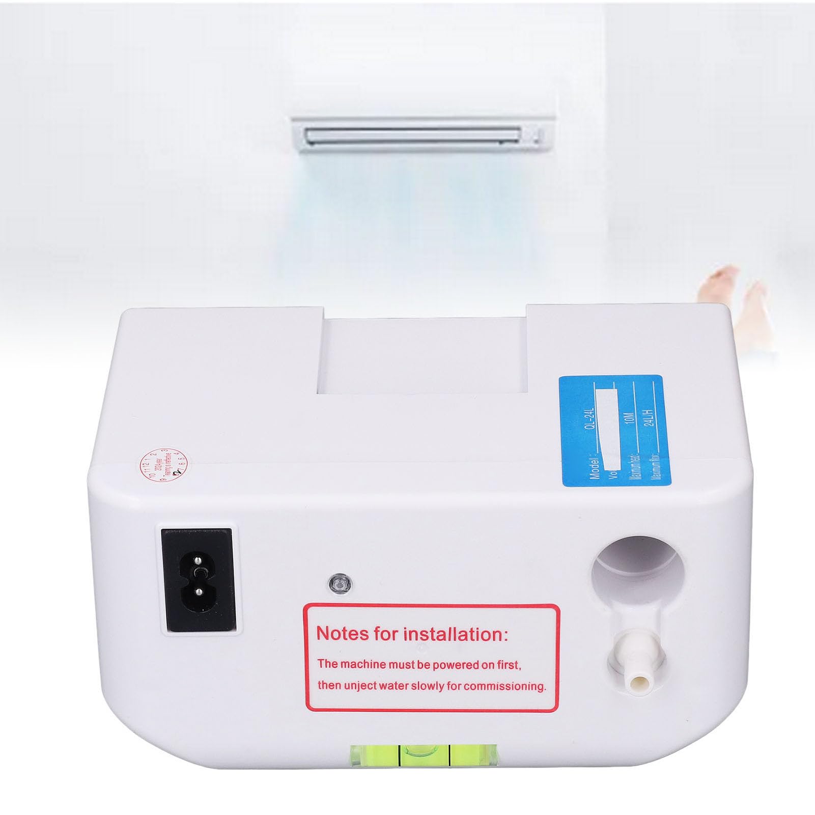 Pompa di condensa, capacità di 200 ml, unità di rimozione della condensa automatica con costruzione ABS per produttore di ghiaccio e condizionatore d'aria