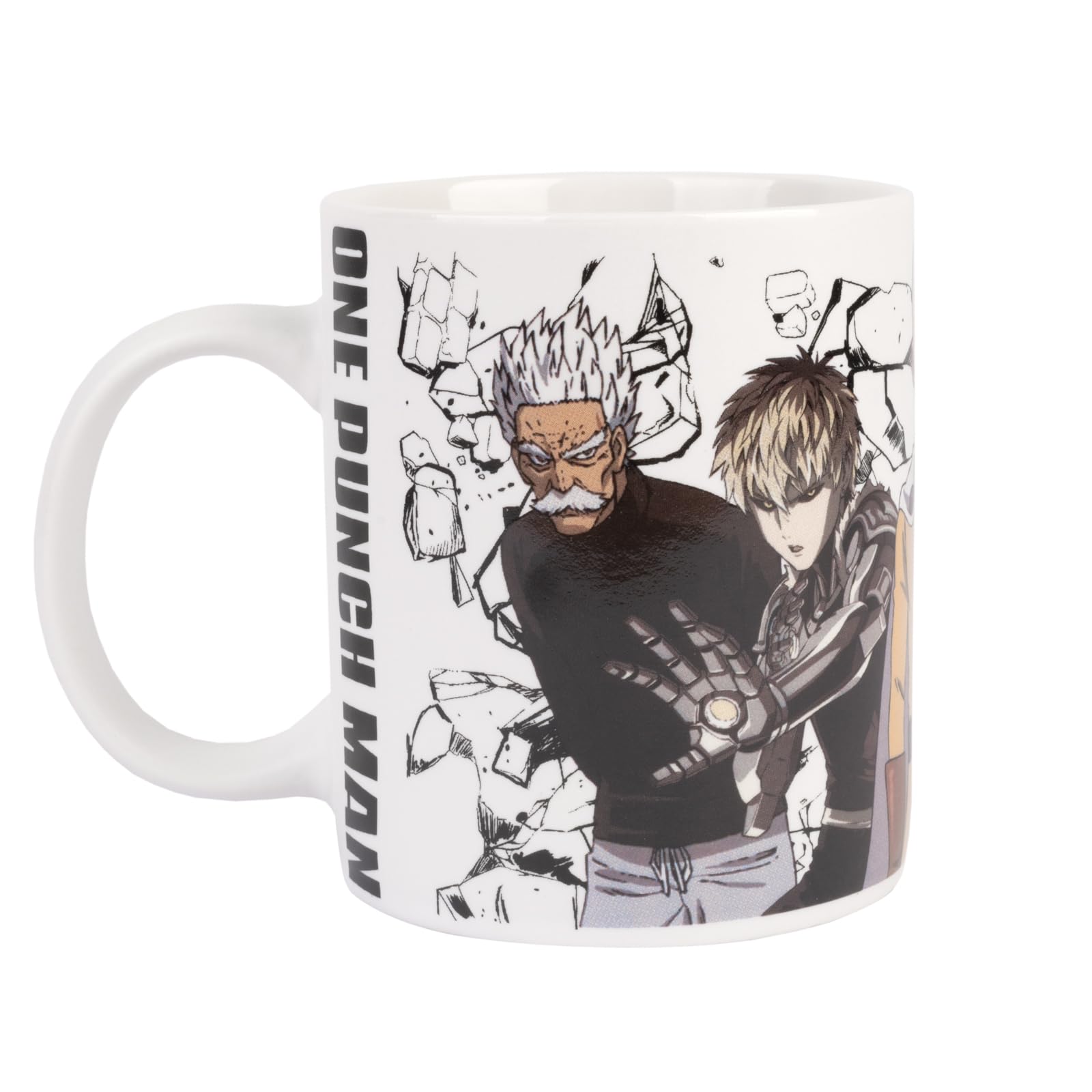 Grupo Erik Ceramic Mug - One Punch Man Merch, One Punch Man Heroes, 3.74 x 3.15 inches - Image 3