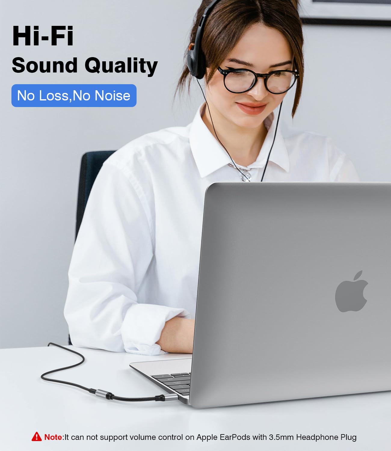 YLLZI Adattatore USB C a Jack 3.5 mm, Adattatore USB C per iPhone 16 15 Pro Max Plus, tipo C a audio Aux per Samsung Galaxy S24 S23 Ultra Note 20, per Huawei P50 P40/Mate 30 20, Pixel 4/3, per Xiaomi