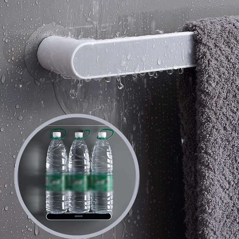Porte-serviettes mural facile à installer pour linge de bain