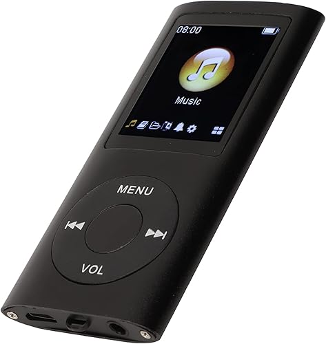 Miniatura 9 de Reproductor de MP3 portátil, sonido sin pérdidas, reproductor de música Walkman de alta fidelidad con ranura para tarjeta de memoria, compatible con