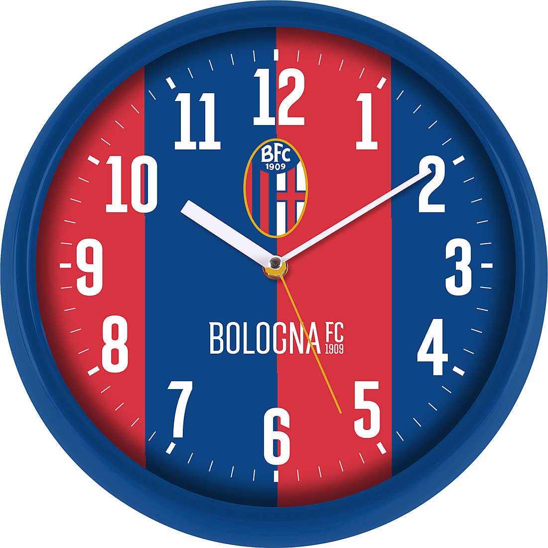 Bologna Fc 1909 Orologio da Parete, Unisex – Adulto, Blu