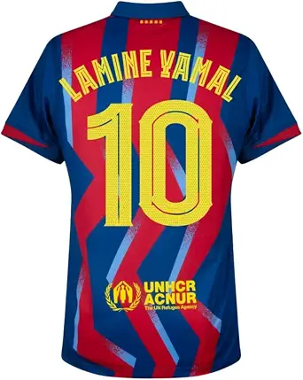 Lamine Yamal #10 Men’s Soccer Jersey Fan Edition – Short Sleeve & Casual Shirt - 2025/26