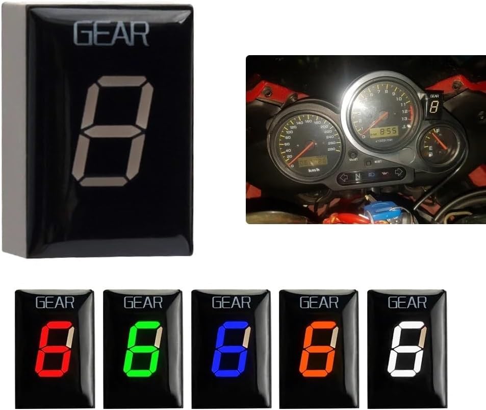 Digital Meter Display Motorcycle Digital Gear Indicator Gear Display Meter for YA&MAHA Stryker Roadllner Warrior Stratollner Royal Star Motorcycle Acce Indicator Meter Display
