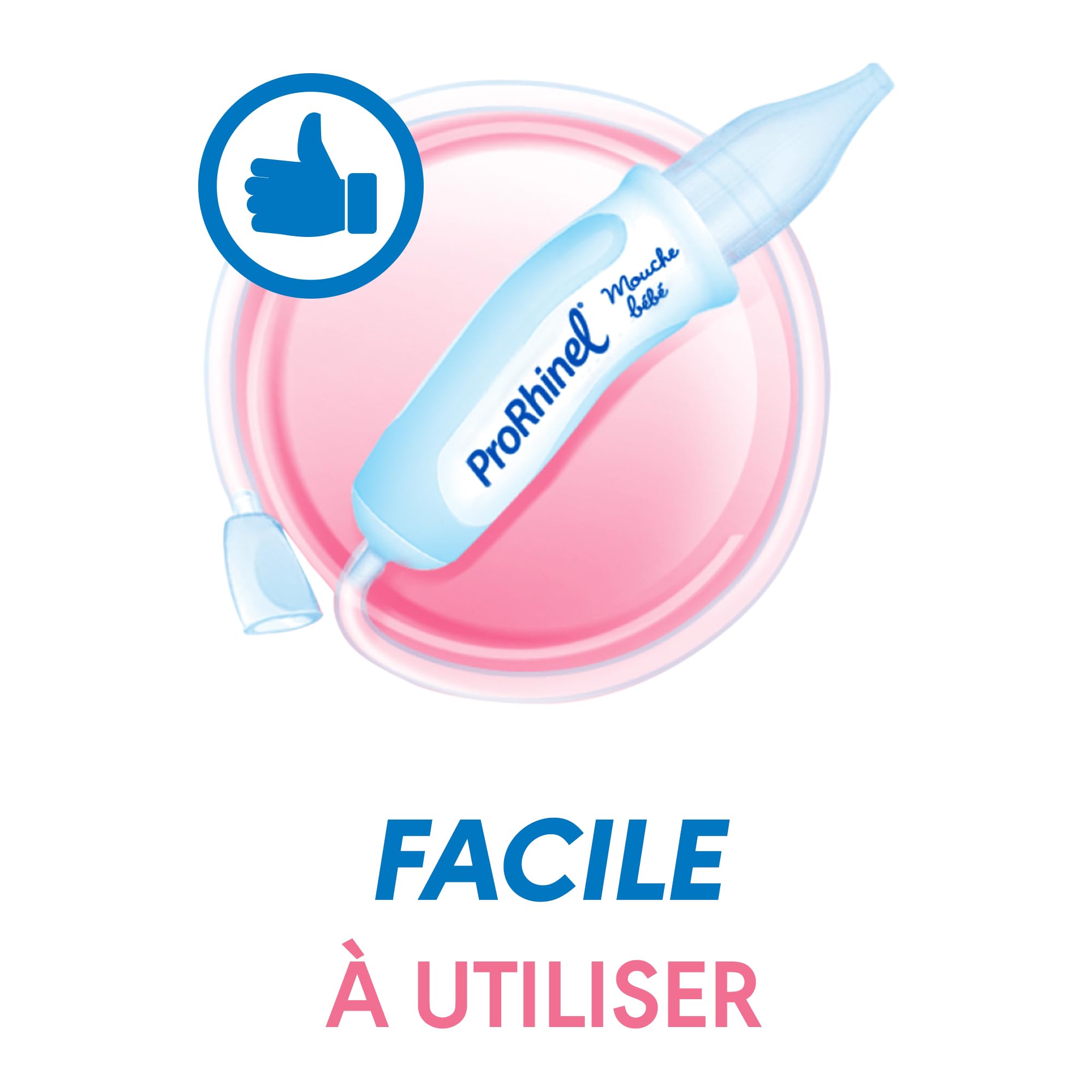 ProRhinel mouche bébé 2 embouts jetables