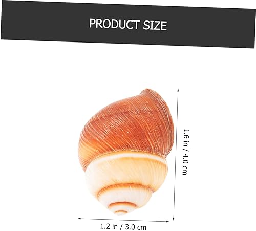 Miniatura 3 de 5 unidades de caracol natural Escargot para hornear diseño de aislamiento térmico para restaurantes, uso doméstico, seguro para horno, microondas,