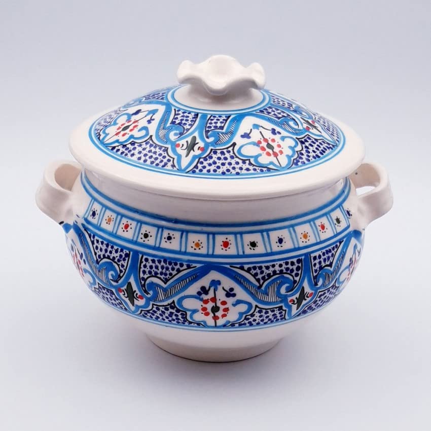 Soupière Marocain Turquoise