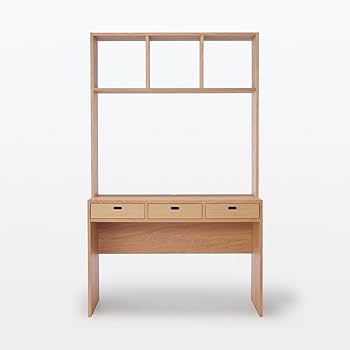 【未開封】無印良品　スタッキングシェルフ　カウンター　３列　オーク材突板 スタッキングシェルフ カウンター 3列 オーク材突板 | 無印良品