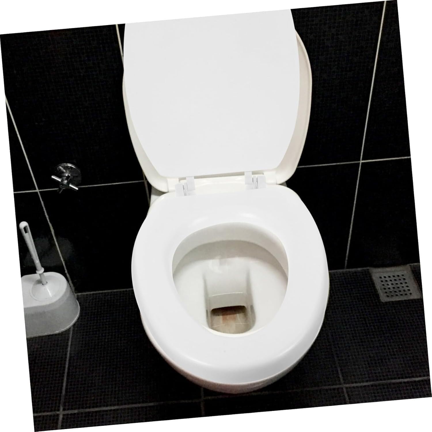 Durable plastic Bathroom Toilet Seat Cover Vintage PP Material Home Bathroom Accessories Easy to clean