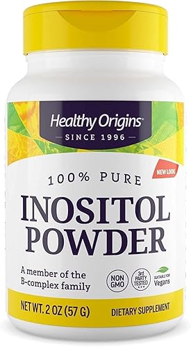 Miniatura 9 de Healthy Origins Polvo de inositol (puro, sin OMG, sin gluten), 4 onzas