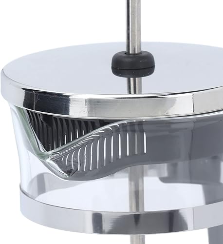 Miniatura 9 de Cafetera/tetera de prensa francesa, cafetera de prensa francesa de acero inoxidable, cafetera fría con calor y diseño de filtración de doble capa,