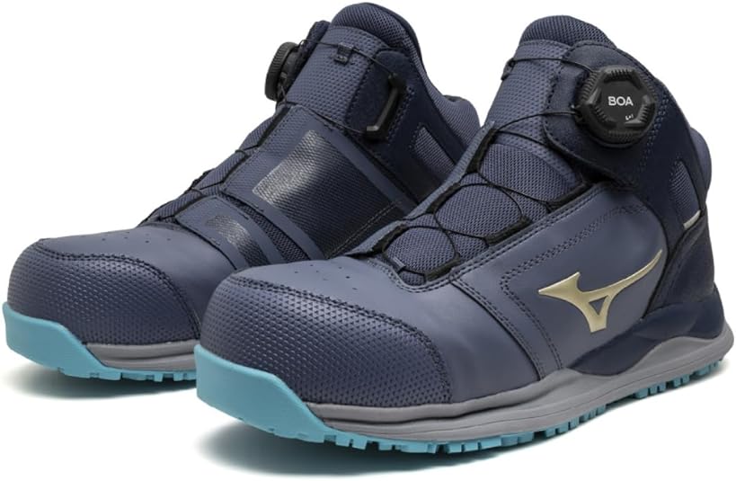 Amazon | [ミズノ] ワークシューズ オールマイティHWⅡ81M BOA