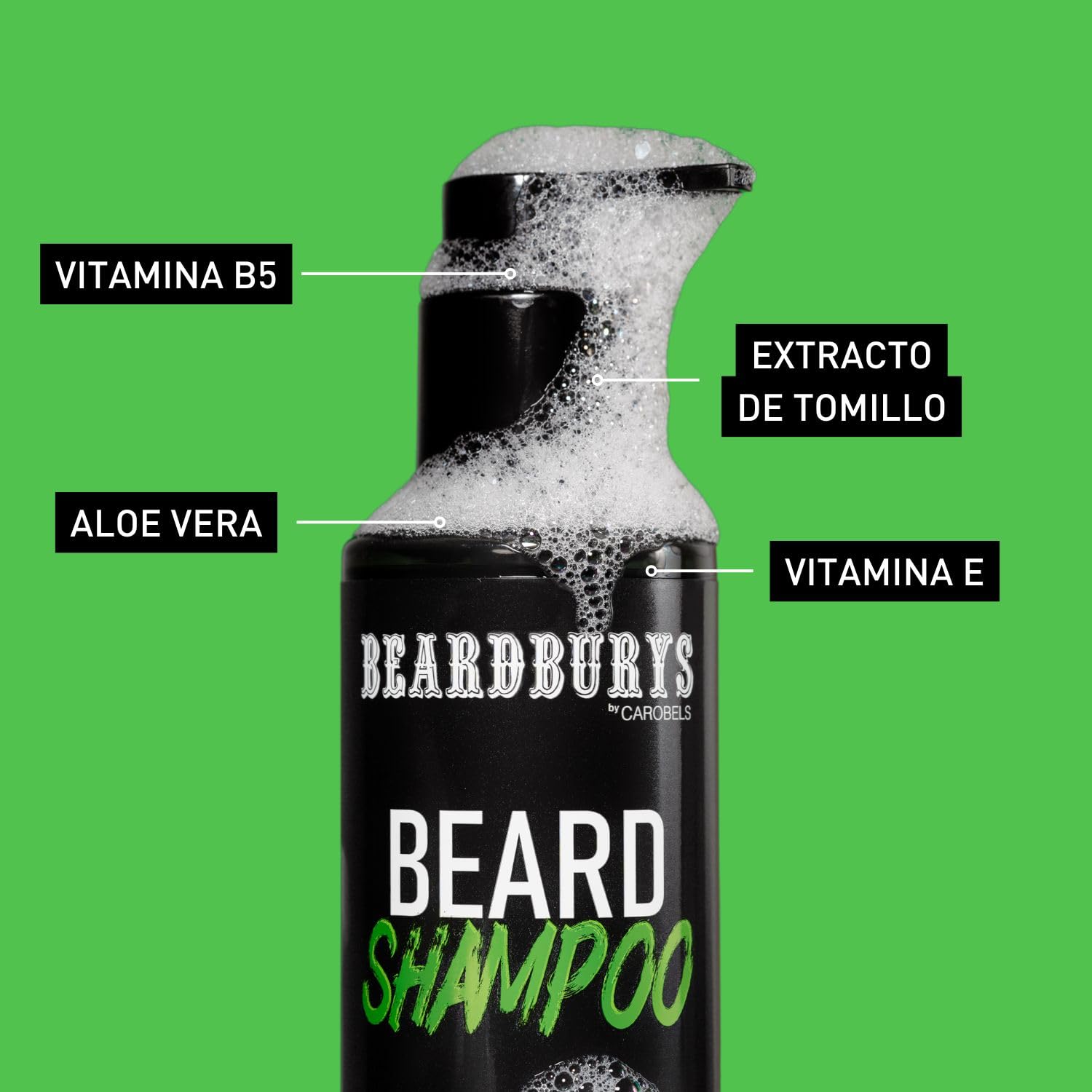 Beardburys - Kit per la cura della barba, da uomo, professionale, shampoo per barba, olio per barba, beauty case, aroma agrume, vegano, regali originali per uomo