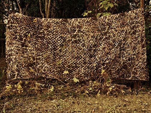 Auscamotek Camo Netting Camouflage Net For Duck Blind Material Soft Quiet -Dry Grass 5X10Ft #TOP4