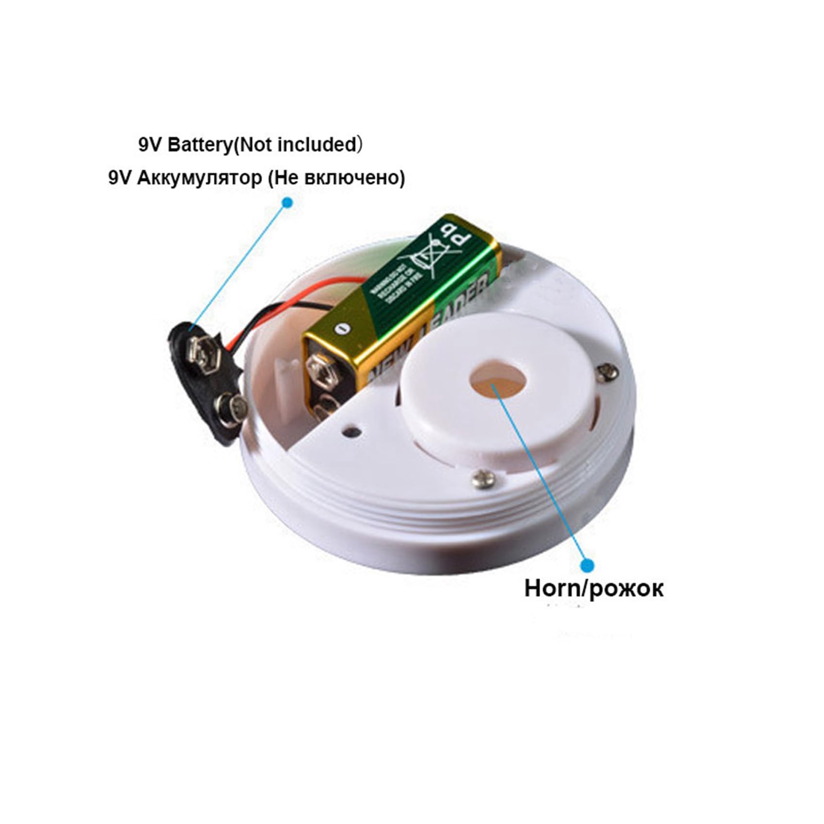 20X Detector del Sensor de la Alarma de la Salida del Desbordamiento del Agua Alarma de de Agua 90Db Detección de Inundaciones de Fugas de Alarma Seguridad para Casa