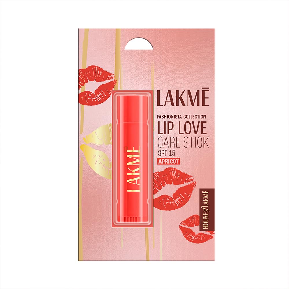 LAKMÉ Lip Love Chapstick Apricot, 4.5 G-image-41