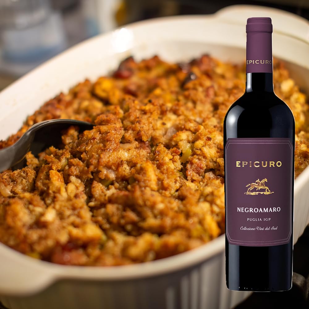 Epicuro Negroamaro Puglia, trocken, sortenreines Weinpaket + VINOX Winecards (6x0,75l)
