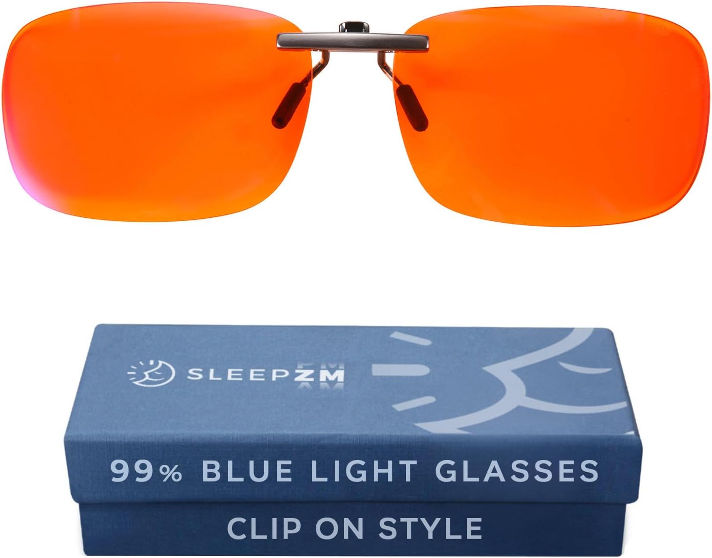 - Blue Light Blocking & Light Sensitivity Clip On Glasses - 8 Lens Types for Comfort, Relaxation, Sleep & Relief