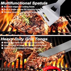 Poligo29pcsbbqgrillaccessoriesstainlesssteelbbqtoolsgrillingtoolssetwithstoragebagforfathersdaydadsbirthdaypresentscampinggrillutensilssetidealgrillinggiftsformenwomen Urban Country Home Decor Poligo 29 pcs bbq grill accessories stainless steel bbq tools grilling tools set with storage bag for fathers day dads birthday presents camping grill utensils set ideal grilling gifts for men women urban country home decor