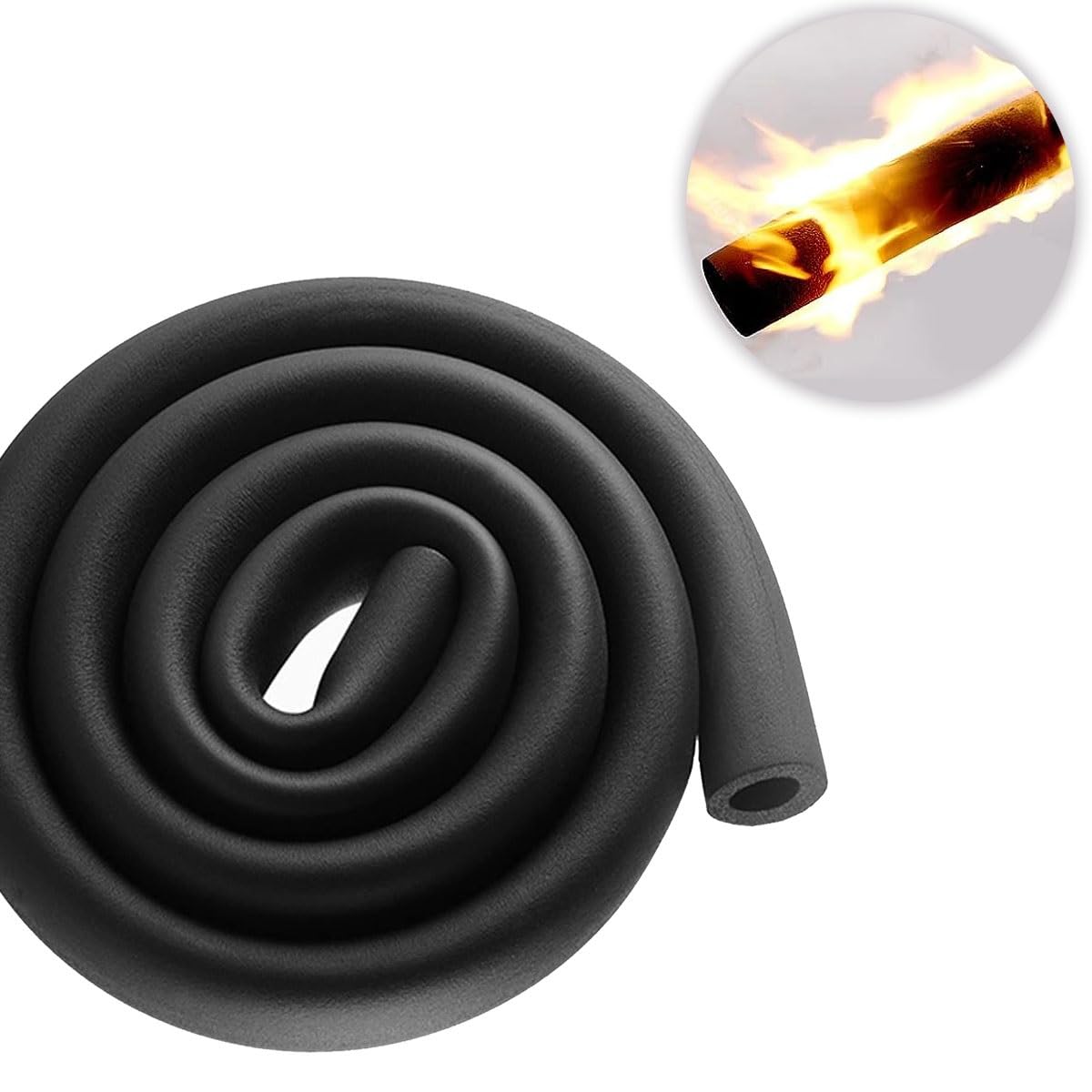 Copertura Isolante Per Tubo Dell'acqua - In Gomma Butadiene, Lunga 92 Cm, Per Mantenere Temperatura Bevande Outdoor