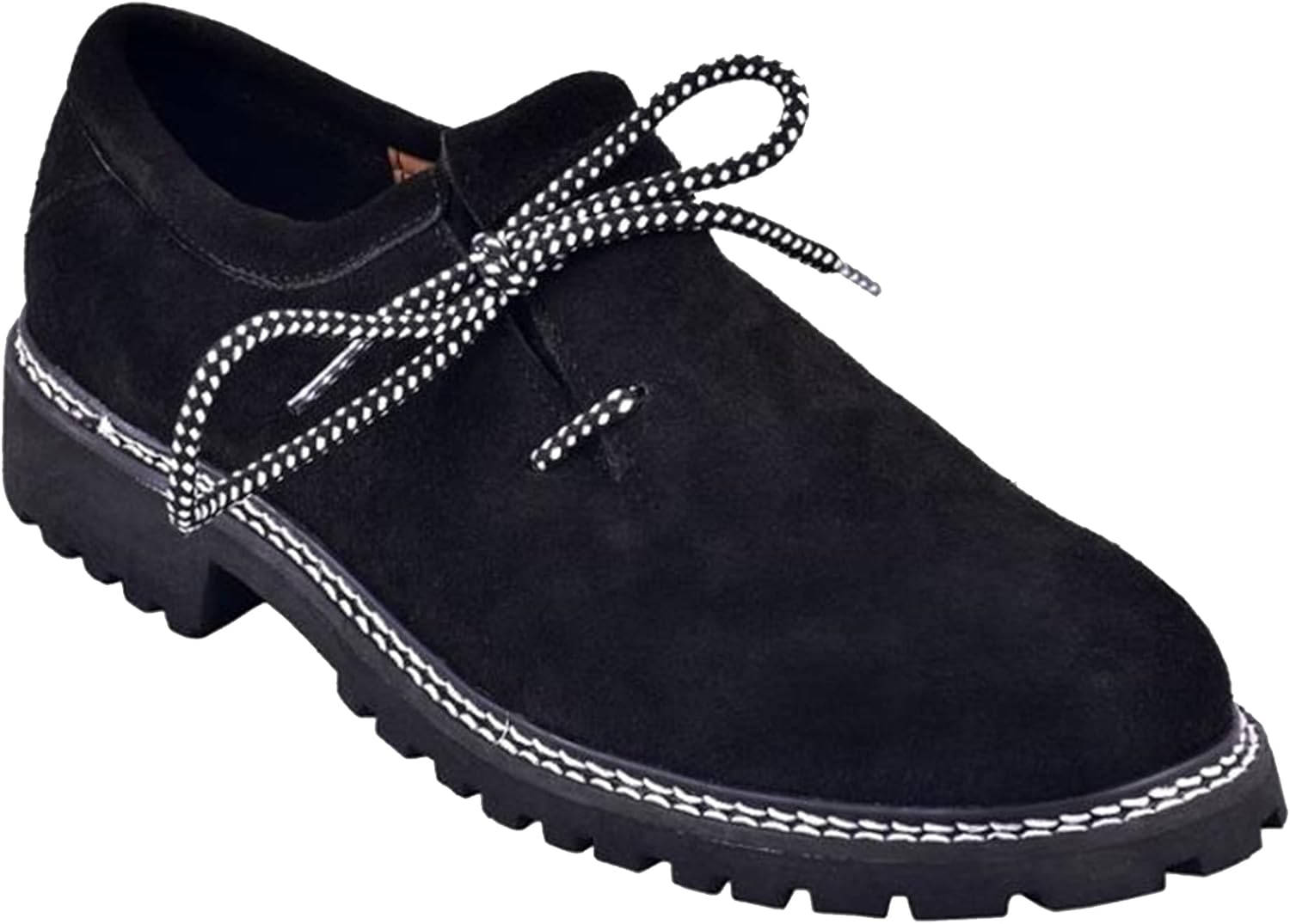 Bavarian Mens Suede Leather-based Sneakers Black Oktoberfest Conventional Footwear Alpine Countryman Sneakers German Celebration Put on Costume Lederhosen Magnificence, Halloween Outfit