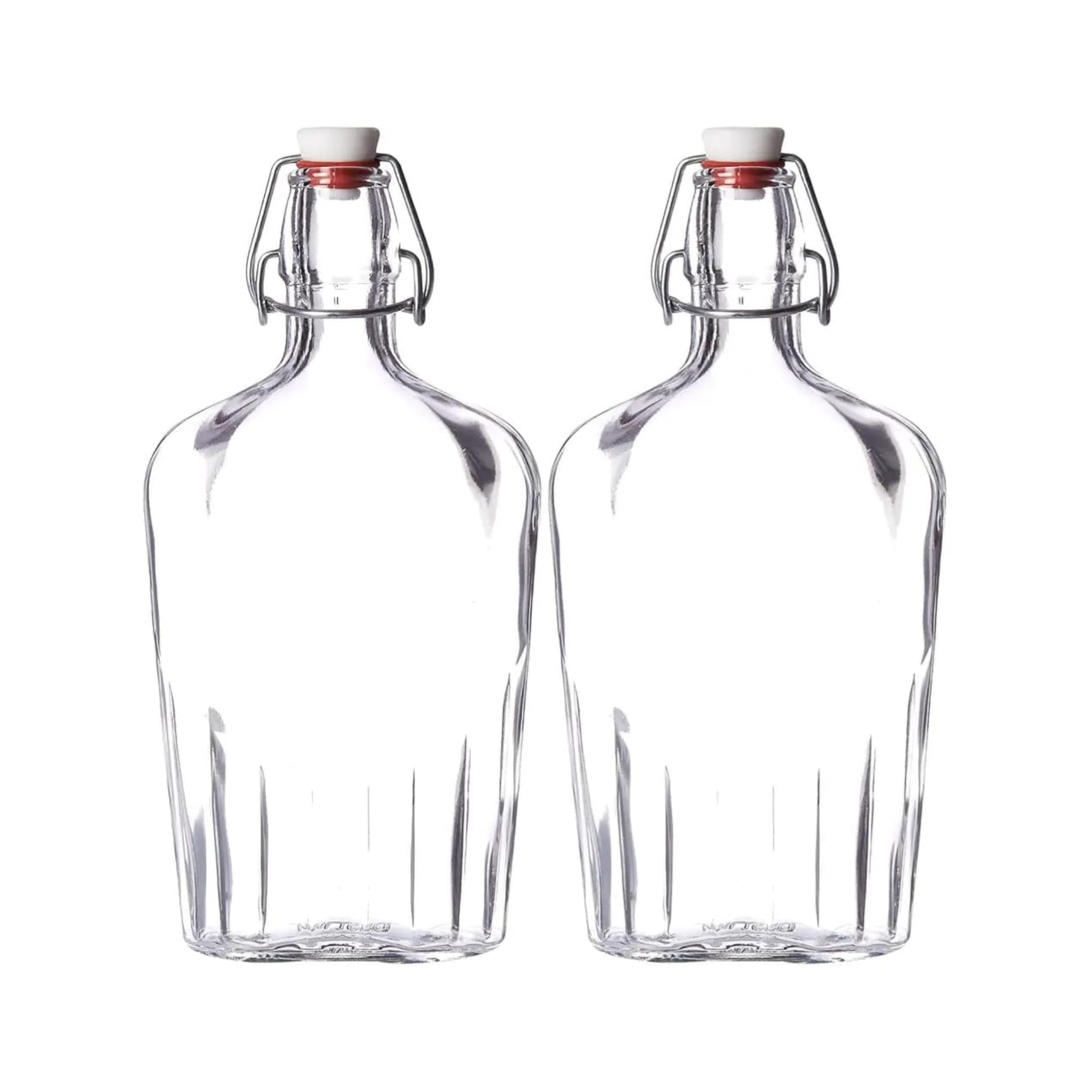 Bormioli Rocco FIASCHETTA cristal matraz de bolsillo, 17 oz