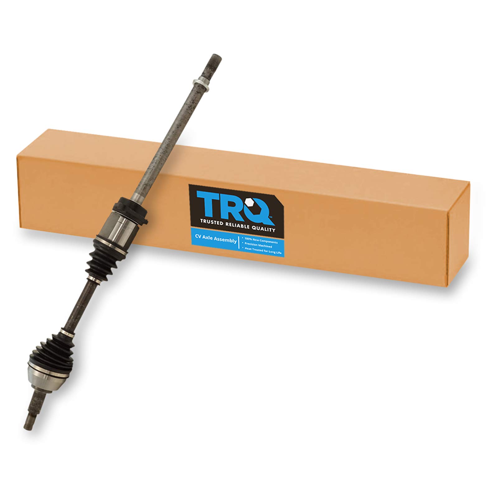 TRQ Front Right CV Axle Shaft Assembly Passenger Side Compatible with 2009-2014 Nissan Maxima