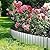 LAVEVE Corrugated Metal Garden Edging - Sturdy Border Perfect for DIY Flower Beds and Landscaping Borders (Silver, 4 Inch x 10FT)
