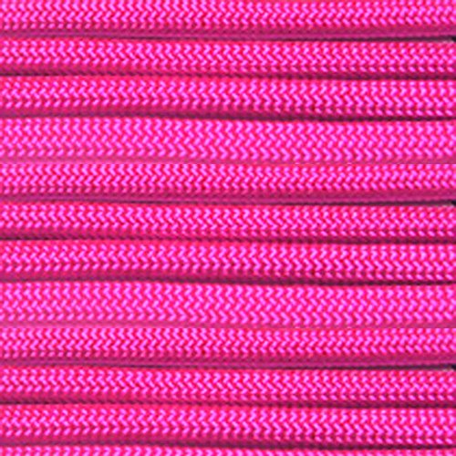 Image of 50ft 550 Cord Paracord Parachute Survival Cord (Pink)