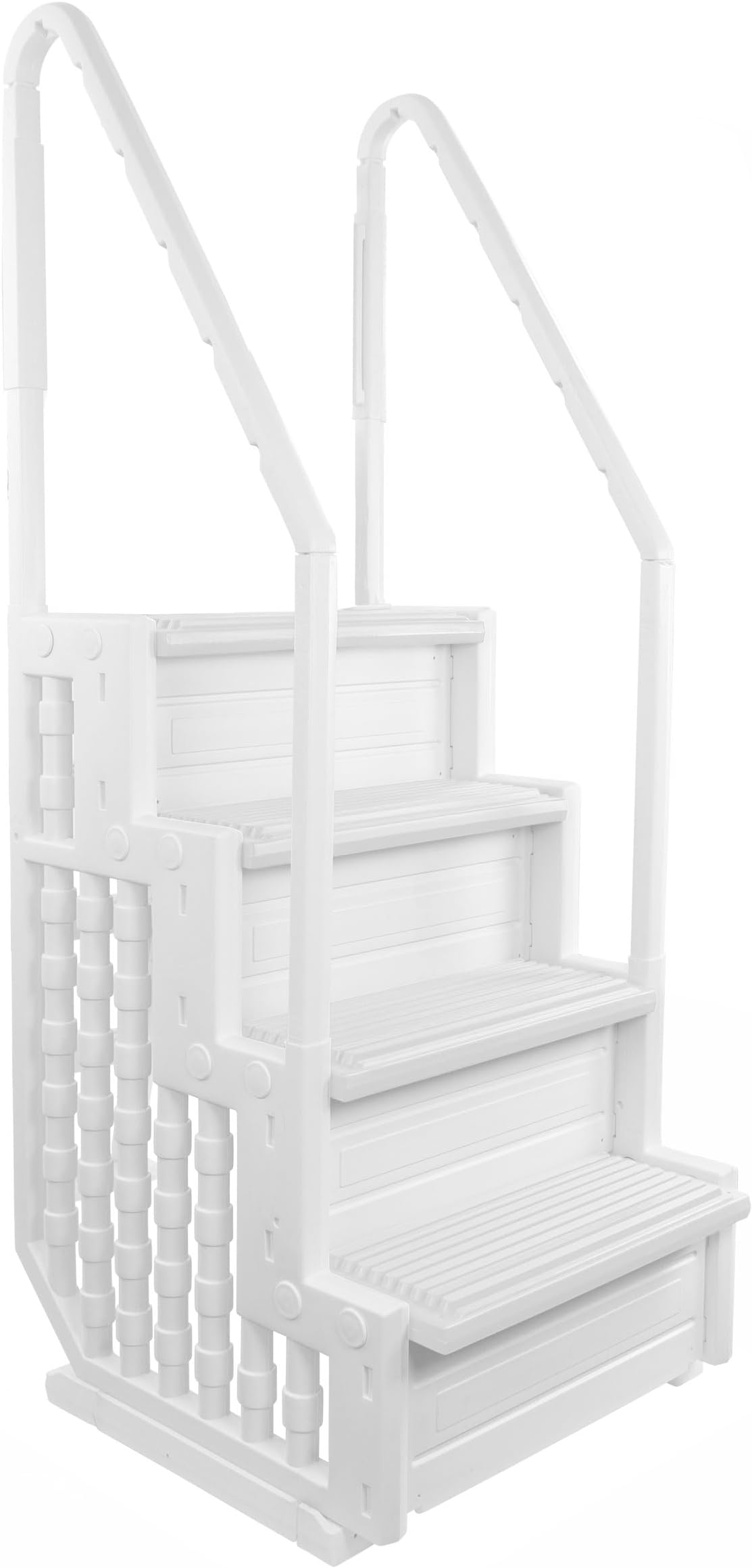 Amazon.com: Vinyl Works Deluxe Adjustable 24 Inch in Pool Step Ladder ...