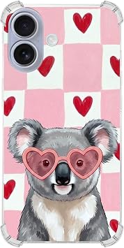 PrintiFy Apple iPhone 17 ile Uyumlu Pembe P tikare Serisi Uykucu A k Tasar ml  Uv Bask l  K e Korumal  Anti ok K l f