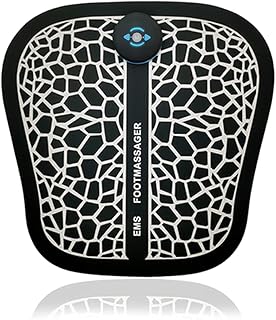 EMS Massage des Pieds,VAIPCOW Masseurs Électriques pour Les Pieds,EMS Leg Reshaping Foot Massager Electric Massage Machine, Favorise la Circulation Sanguine,soulagement de la Douleur Musculaire