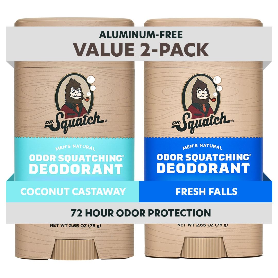 Amazon.com : Dr. Squatch Natural Men's Deodorant – Aluminum Free