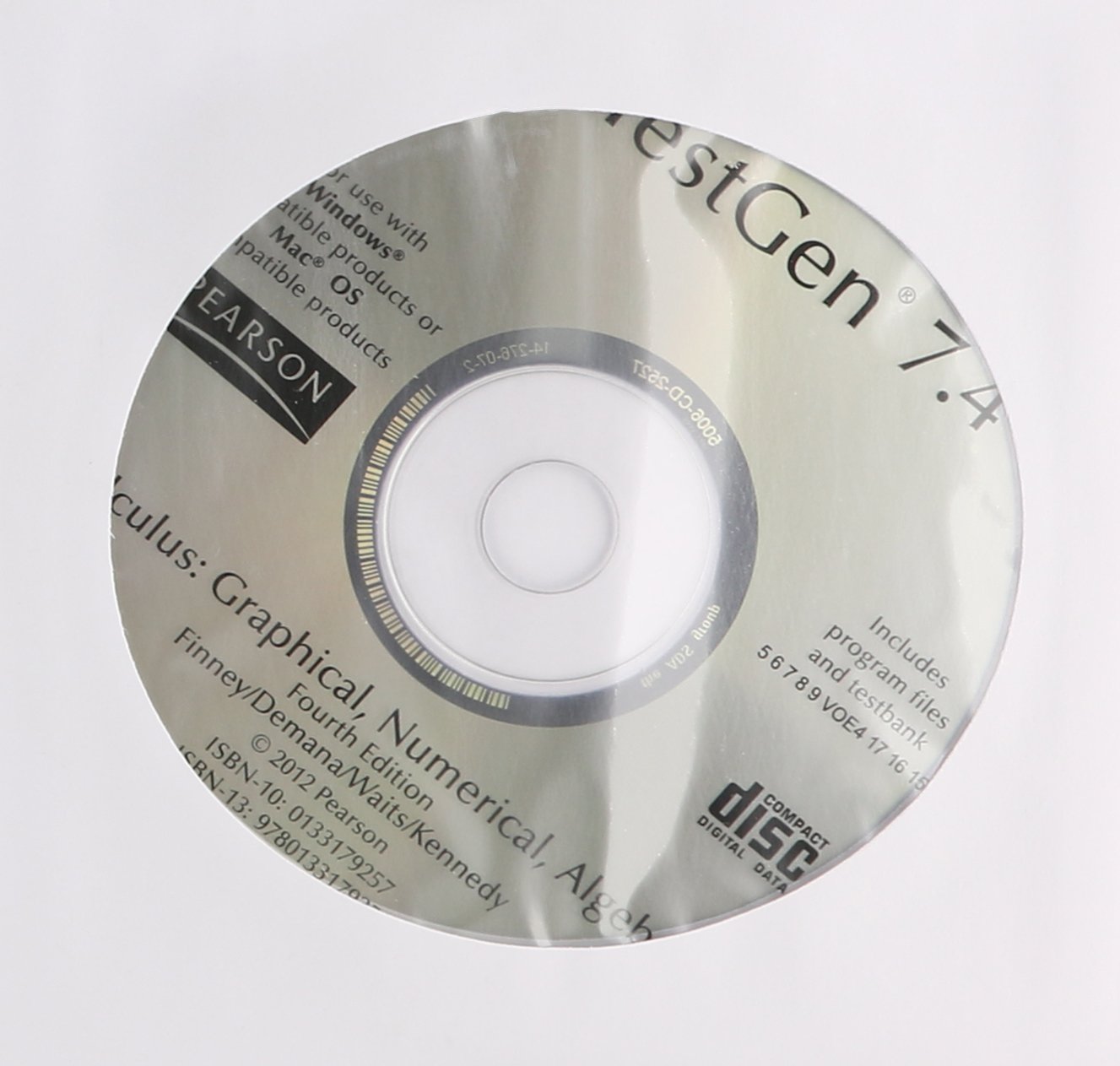 Calculus 2012 Test Generator on CD Grade 11/12 - Image 2