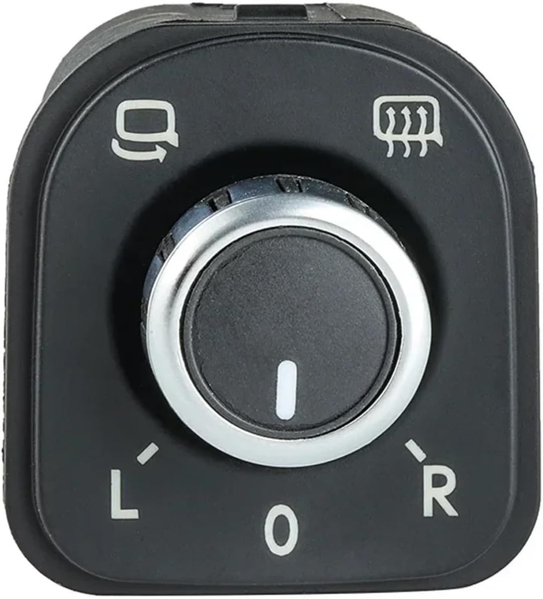 Car Mirror Switch Fit for VW Fit for VW Fit for Jetta Fit for Golf Mk5 Mk6 Mirror Control Knob Fit for Tiguan, B6 B7 5ND 959 565F 5ND959565A(5ND959565A)