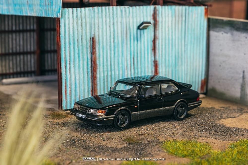 Amazon | TARMACWORKS 1/64 Saab 900 Turbo Black 完成品 T64G-056-BK