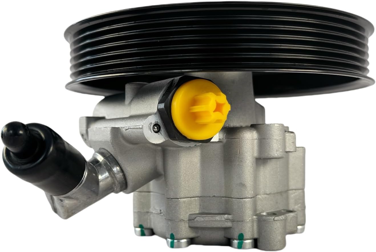 Power Steering Pump with Pulley Compatible With 2007 2008 2009 2010 2011 for Jeep Wrangler Only For 3.8L V6, 20-1001