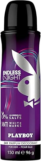PLAYBOY Endless Night Deodorant Spray – For Women (150)