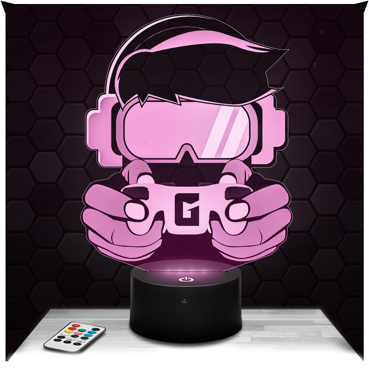 Lampephoto.fr - Gamer Gaming 3D Lamp Decoration 3D Gamer Gaming Lamp Gaming Gamer Video Games Gift Idea Soft Light Decoration Night Light Decoration, Original Christmas, Gift idea for Teenagers TOP