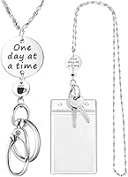 Vista 9 de SAM & LORI Retractable Lanyards for Id Badges Keys Women Cute Employee Teacher Appreciation Gifts Badge Holder Reel Lanyard