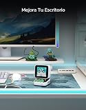 Divoom Ditoo - Altavoz Bluetooth de juego de arte de píxeles retro con pantalla frontal LED 16X16 controlada por aplicación (color blanco)