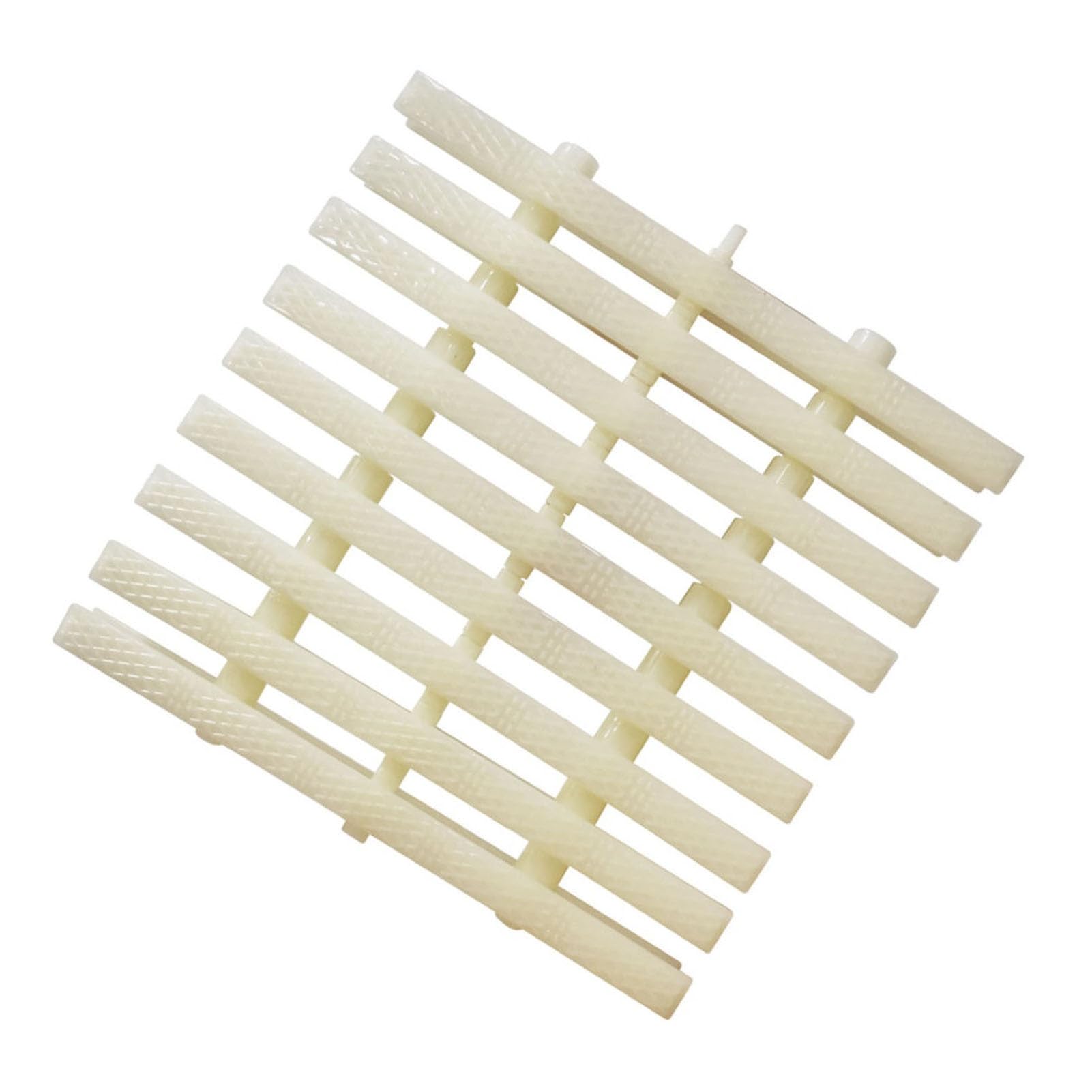 GJMSSMY Swimming Pool Overflow Drain Grate, 360° Rotating Gutter Covers, Three Interface Drainage System for Yards, Fences & Walkways (30x100CM, 8 Pack)