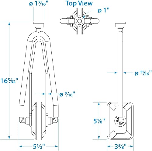 Miniatura 39 de Seachoice Motor redondo universal ProFlo