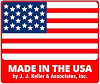 Vista 4 de J. J. Keller & Associates - Letrero de tráfico peatonal de 17 pulgadas de diámetro, texturizado, impermeable, extraíble, autoadhesivo