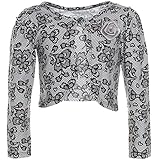 Der wunderschöne und qualitativ hochwertige Mädchen Bolero passt egal ob für die City, Schule, Kindergarten oder in der Freizeit, diese Oberteile sind immer ein Hingucker.