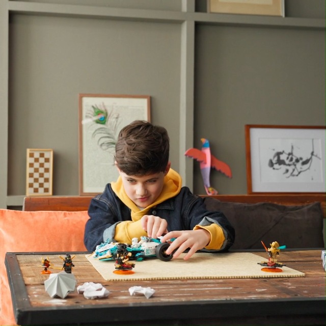 にこちゃん✕4 Lego Figurka Ninjago Cole ZX njo039 • Cena, Opinie • Minifigurki